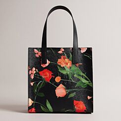 FLUECON Icon Small Black Floral Print Bag