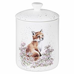 Make My Daisy Fox Medium Lidded Storage Jar