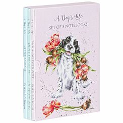 ‘A Dog’s Life’ Set of Three A6 Notebooks