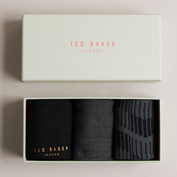 Ted Baker HOPTOIT Pack of Three Men's Socks